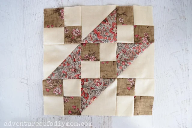 Jacob's Ladder Quilt Block