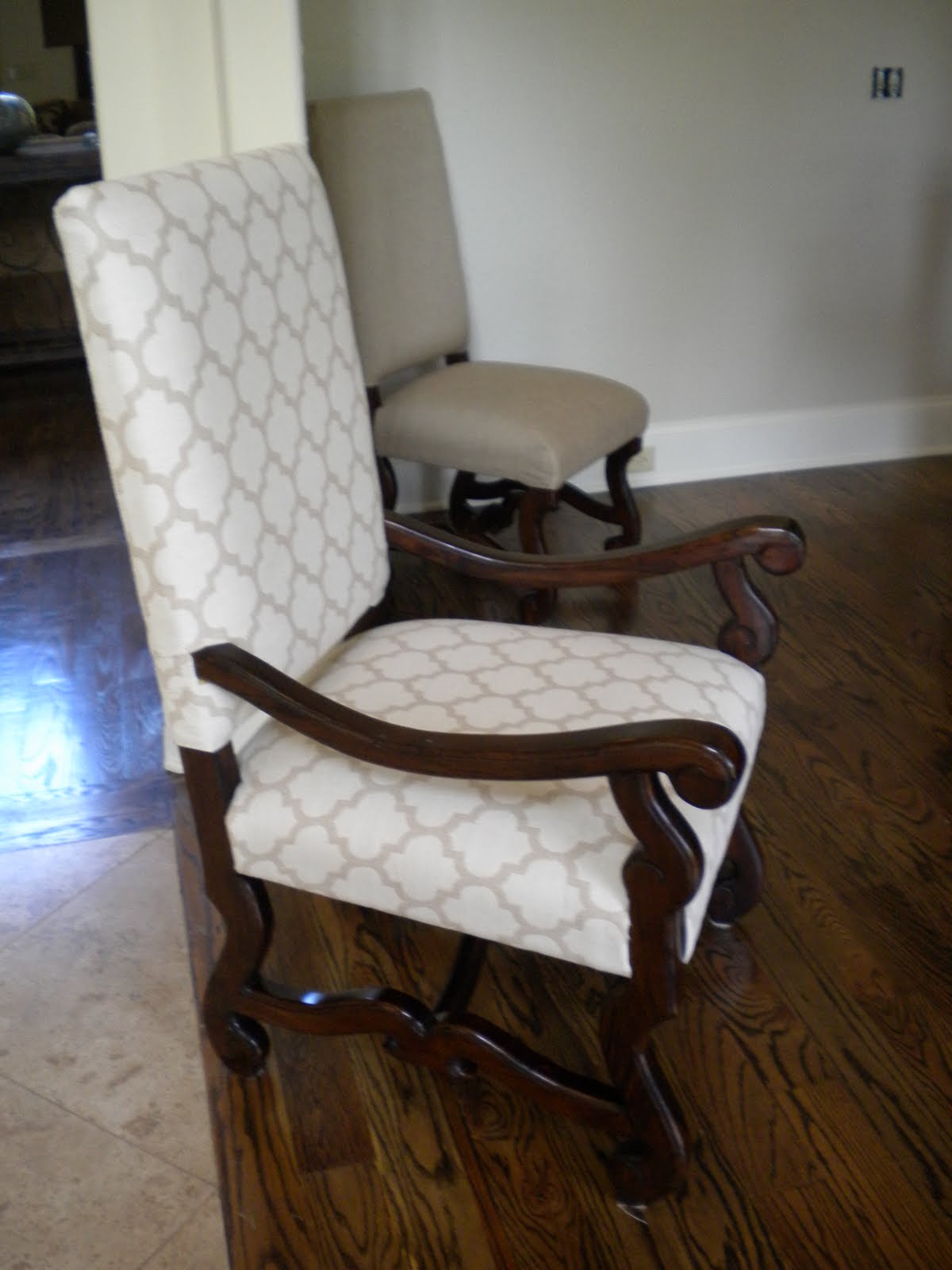 Modern Dining Table and Chairs Reupholstering Dining Room Chairs