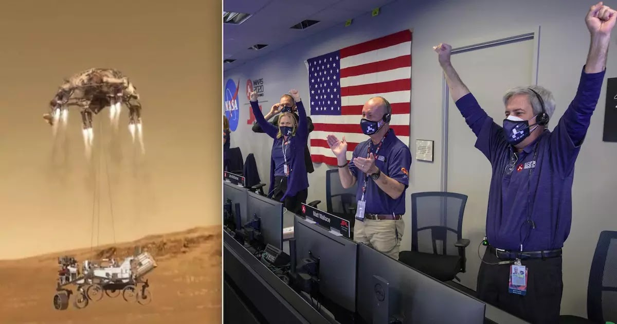NASA's Perseverance Rover Successfully Lands On Mars