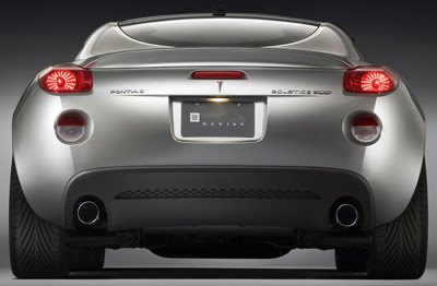 Modern Sports Car Pontiac Solstice Coupe