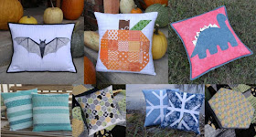 Pillows made by Slice of Pi Quilts