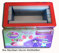 box styrofoam usaha es krim mini bergambar
