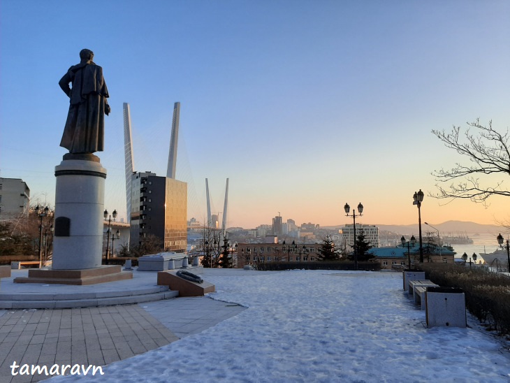 Владивосток в январе