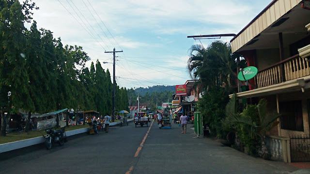 downtown commercial area of Saint Bernard Southern Leyte