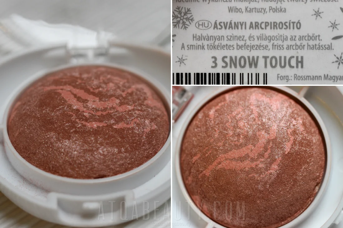 Lovely :: Snow Blusher • Terracotta Blusher • 3 Snow Touch