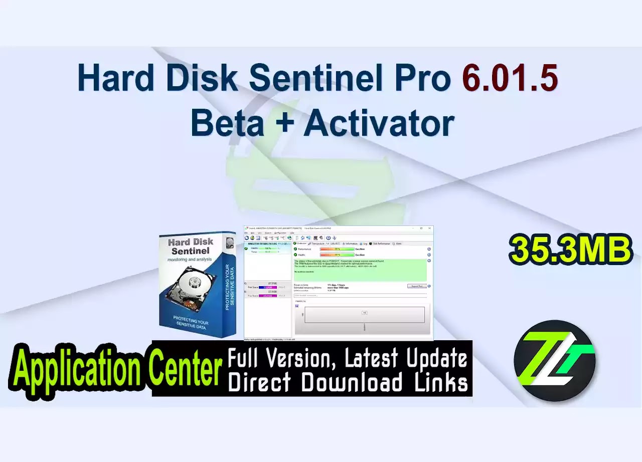 Hard Disk Sentinel Pro 6.01.5 Beta + Activator