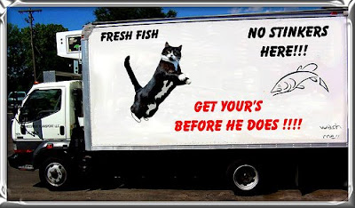 Fresh fish advertising