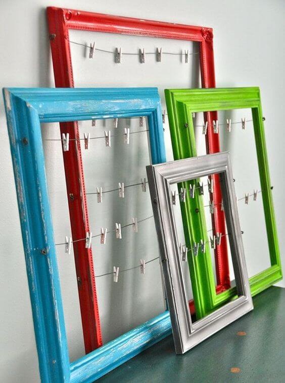 Easy crafts to do with colored frames