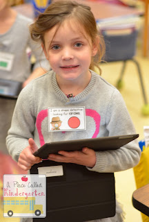 These cute shape detectives are hunting for 2D and 3D shapes and taking pictures of them on iPads. No iPads, no problem...this also includes recording sheets.