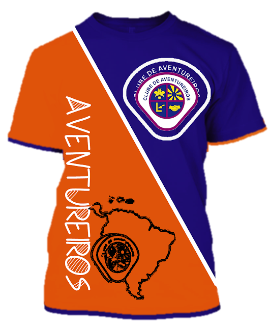 Modelo de Camisa Uniforme para Aventureiros 