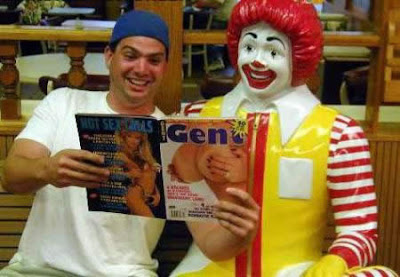 Some Funny Banned Ronald McDonald Pictures (Funny pics)