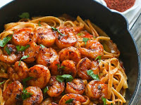 Blackened Shrimp And Pasta