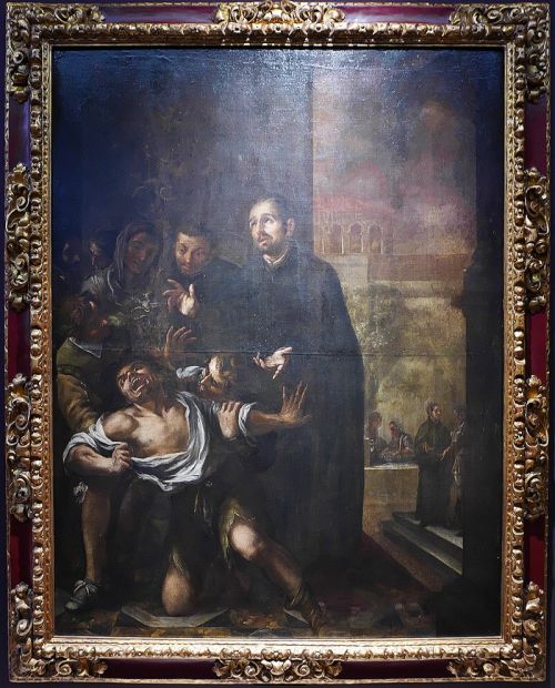 Santo Inácio exorcizando um endemoninhado, Juan de Valdés Leal.