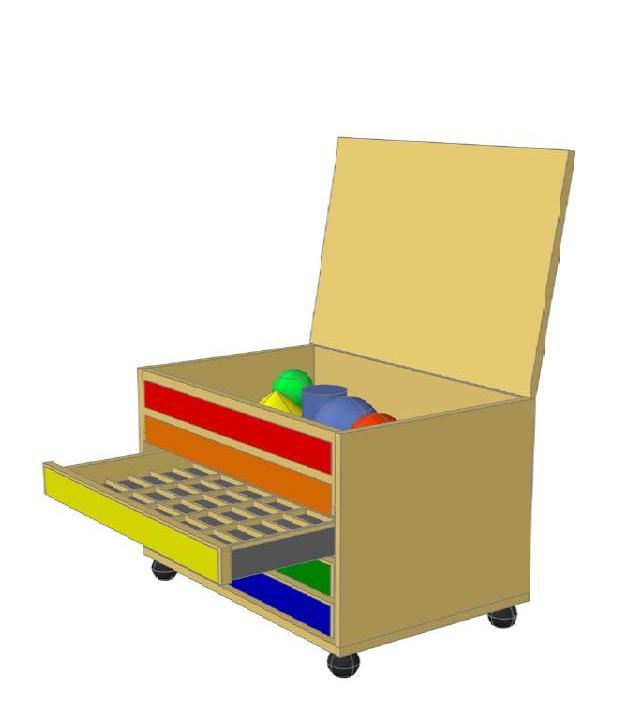  Rak Multi Fungsi Rak Laci dengan variasi Box Berpintu