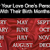 Know Your Love One’s Personality And Dark Side With Their Birth Months