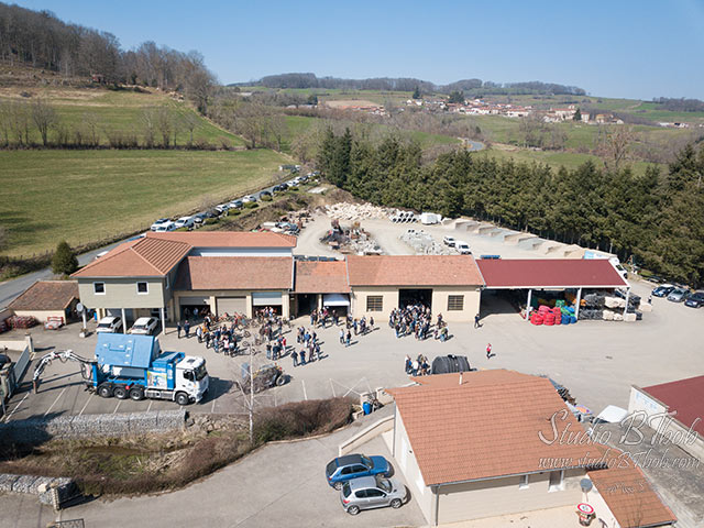 Reportage photo drone à Saint-étienne