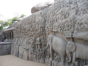 Arjuna's penance, Mahabalipuram