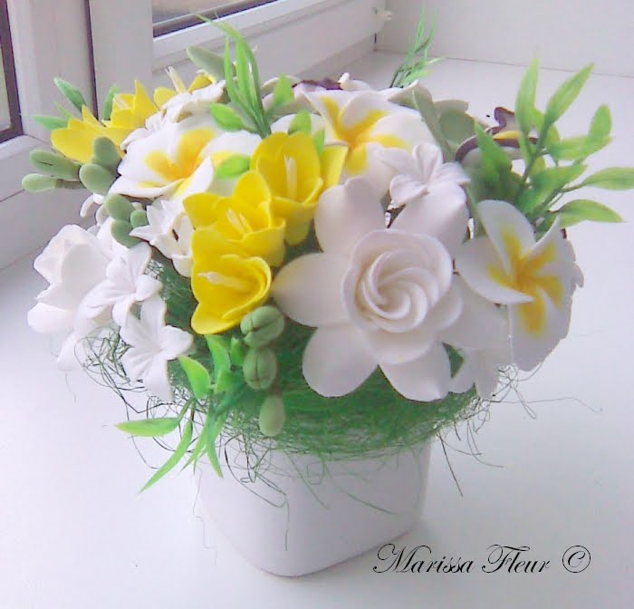 Orchid And Gardenia Bouquet