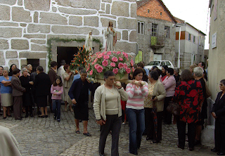 Pardieiros,Procissão, Nossa Senhora de Fátima,Saida