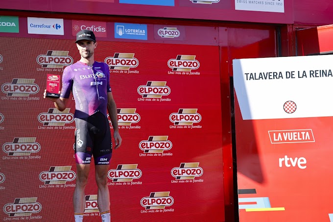  Ander Okamika logró la combatividad en la 19ª etapa de La Vuelta