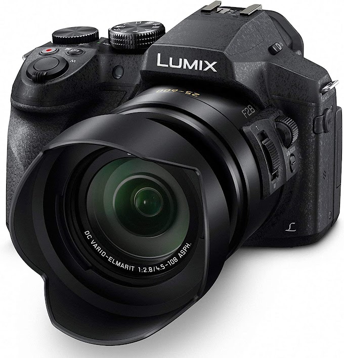 Panasonic LUMIX FZ300 Long Zoom Digital Camera includes a 12.1 Megapixel sensor, 1/2.3-inch sensor, 4K video, WiFi, splash-proof and dust-proof body, and a LEICA DC 24X F2.8 Zoom Lens - DMC-FZ300K - (Black) USA.