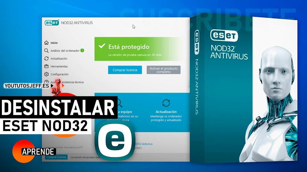 Desinstalar ESET NOD32 en Windows 10 Por Completo