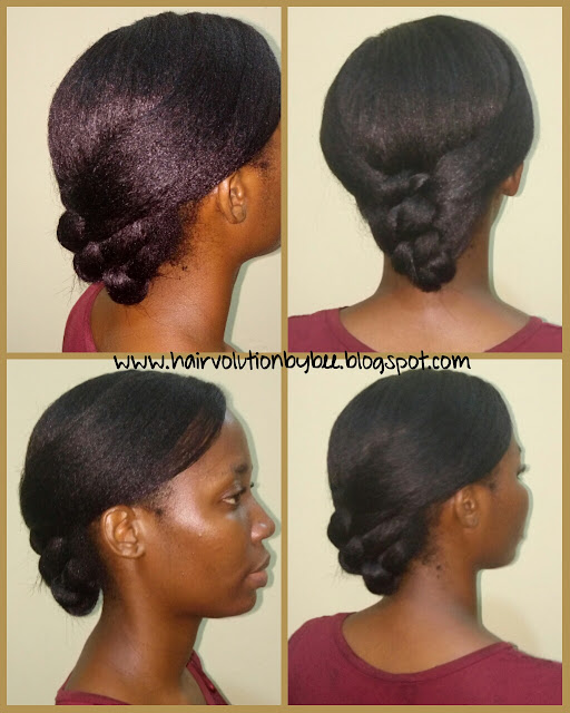 5 minutes protective style