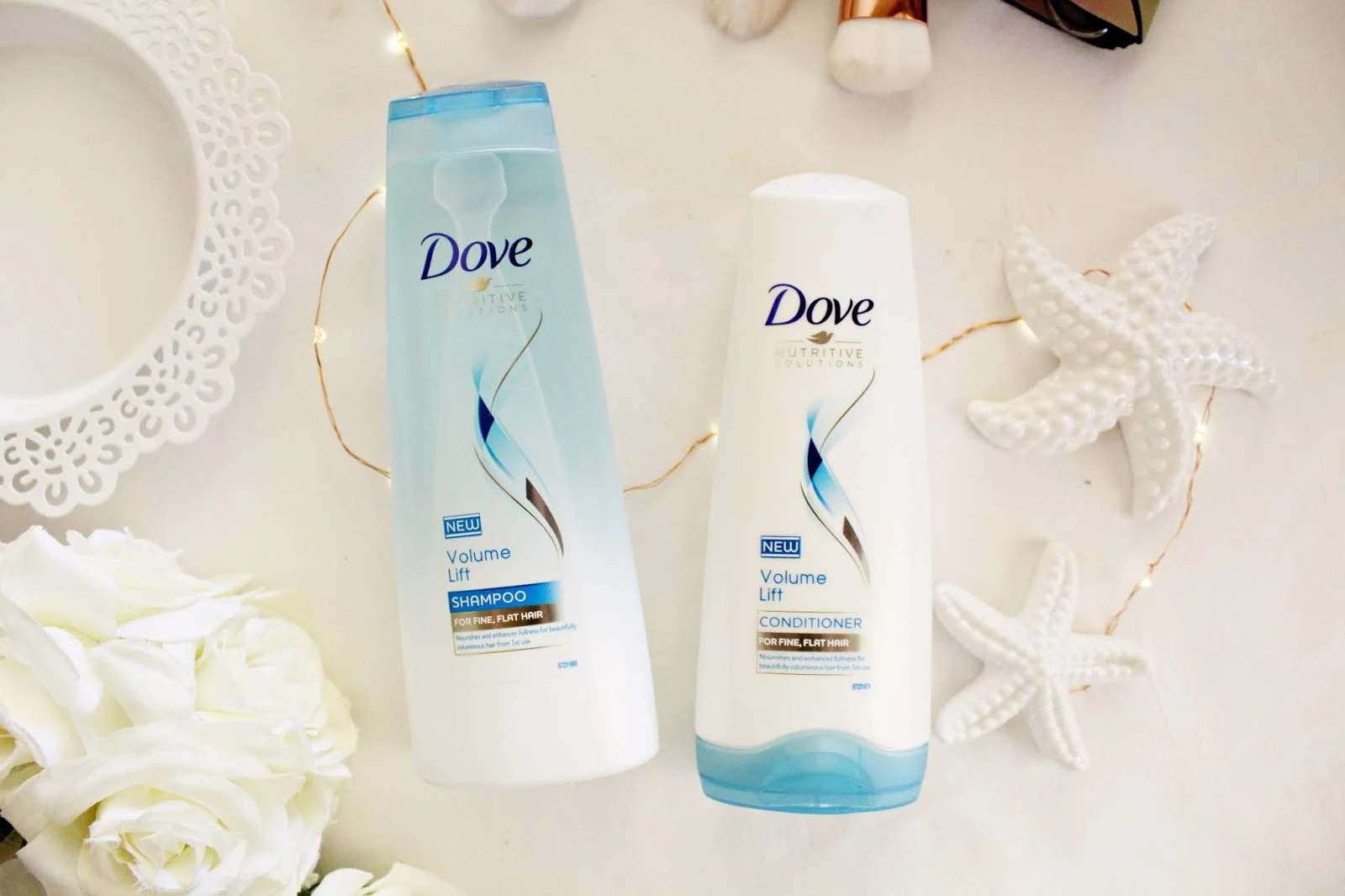 DOVE NUTRITIVE SOLUTIONS VOLUME LIFT - szampon i odżywka do włosów cienkich i pozbawionych objętości