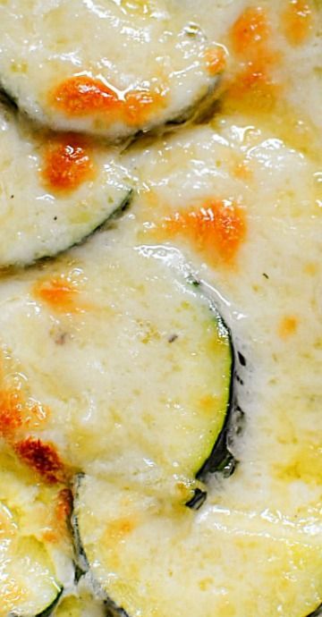 Cheesy Zucchini Gratin! (Low Carb) , By Elsie Stroman . Prep Time: 5 minutes Cook time: 10 minutes Total time: 15 min...