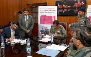 Axis Bank signed MoU with the Indian Army