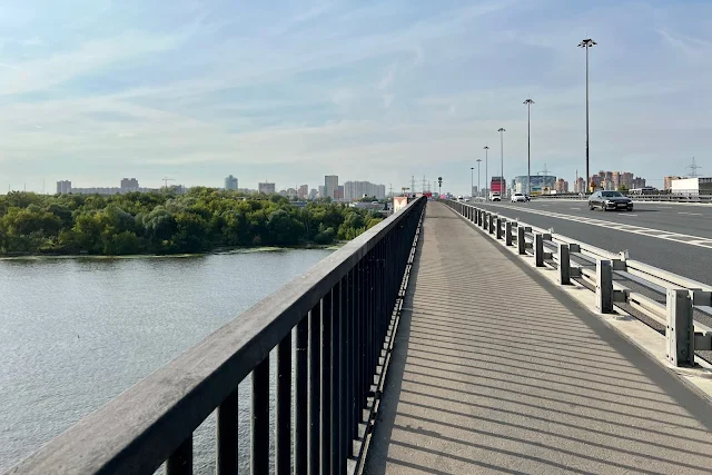 Ленинградское шоссе, Ленинградский мост, Химкинское водохранилище