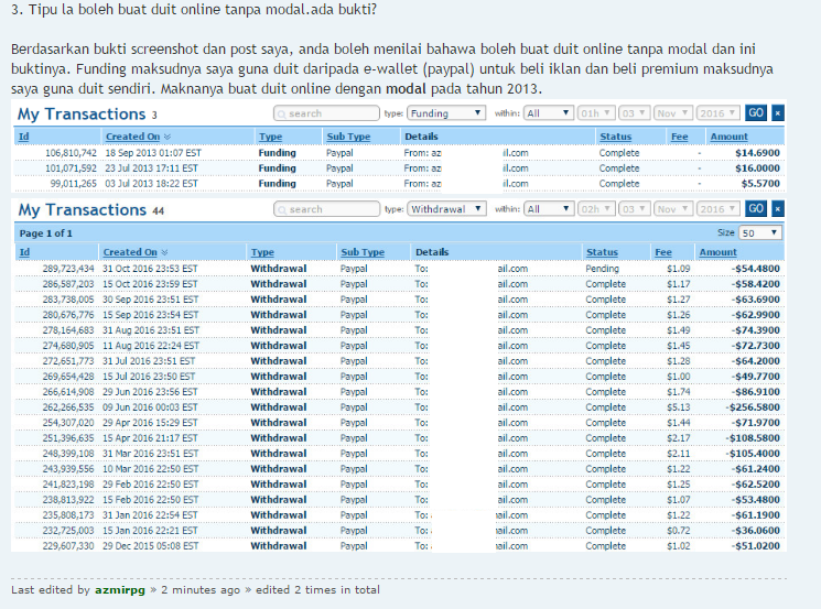 SURVEY ONLINE MALAYSIA: Betul ke boleh buat duit online ...