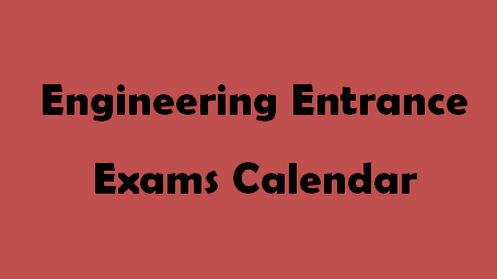 Engineering Exam Calendar 2015-2016