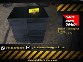 jual elastomer karet bearing pad