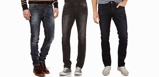 Model celana  jeans  pria  korea lea terbaru di jual online 