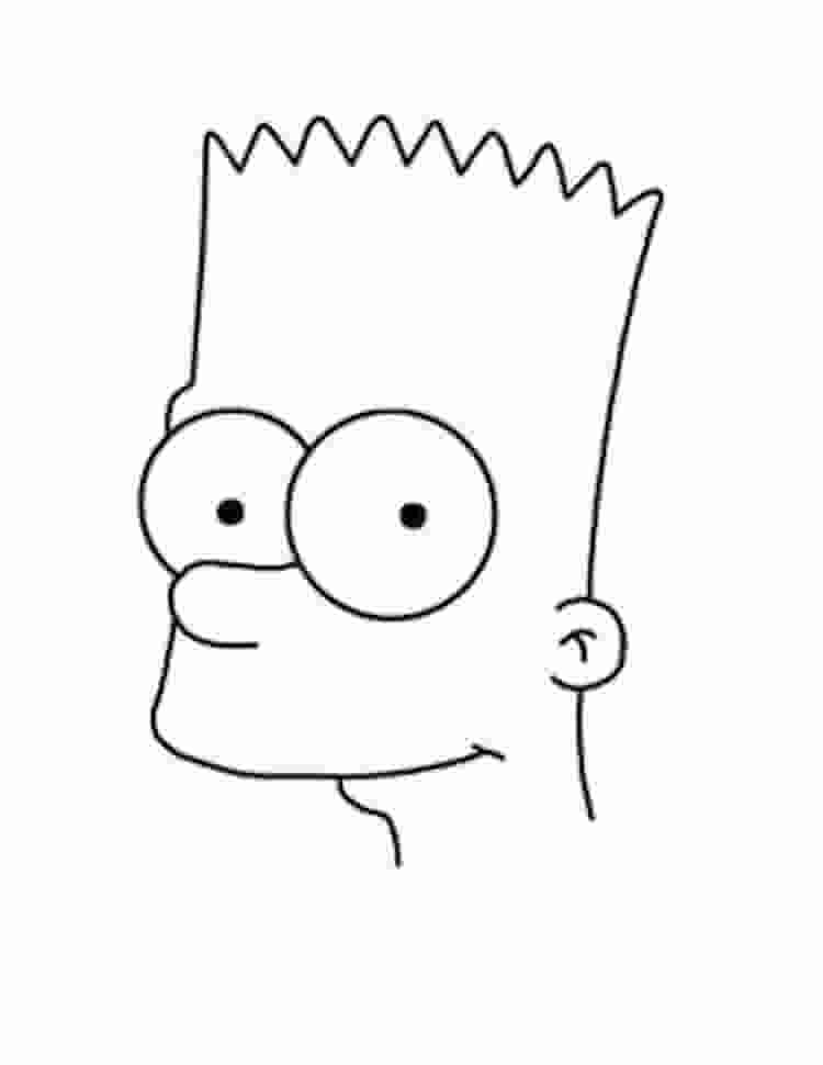 Easy Drawing Bart Simpsons