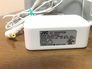 JVCのiPod用スピーカー RA-P30 ACアダプター