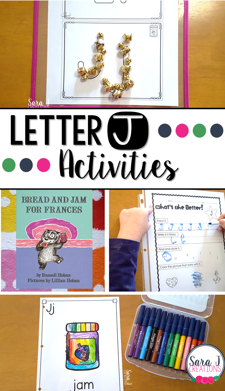 Letter J Activities Sara J Creations