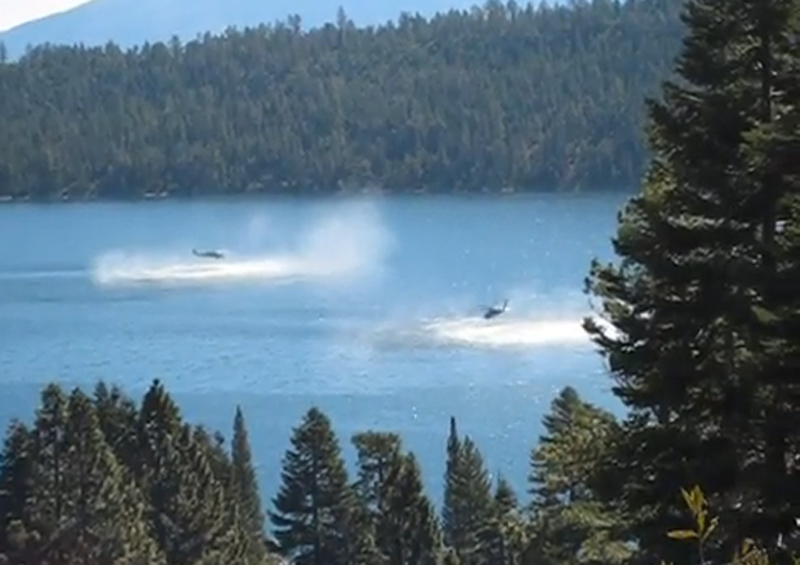 2 MH60R crews grounded for Tahoe dip A couple of Navy helicopter pilots
