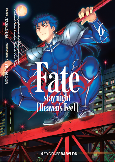 Novedades Ediciones Babylon -  Fate/stay night [Heaven's Feel] vol. 6