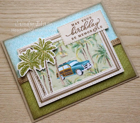 Heart's Delight Cards, Tropical Oasis, Timeless Tropical, Masculine birthday, 2020 Jan-June Mini Catalog, Sneak Peek, Stampin' Up!