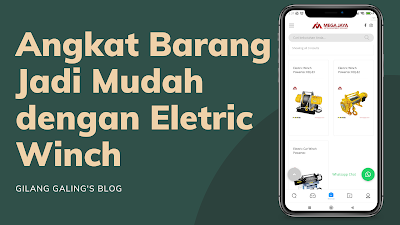 Ingin angkat barang lebih mudah pakai electric winch