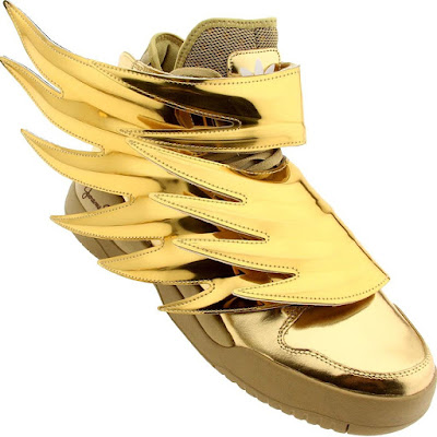 Jeremy Scott Adidas Sneakers JS Wings Gold Shoes