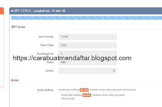 CARA BUAT MELAPORKAN SPT UNTUK DAFTAR SPT TAHUNAN PERORANGAN