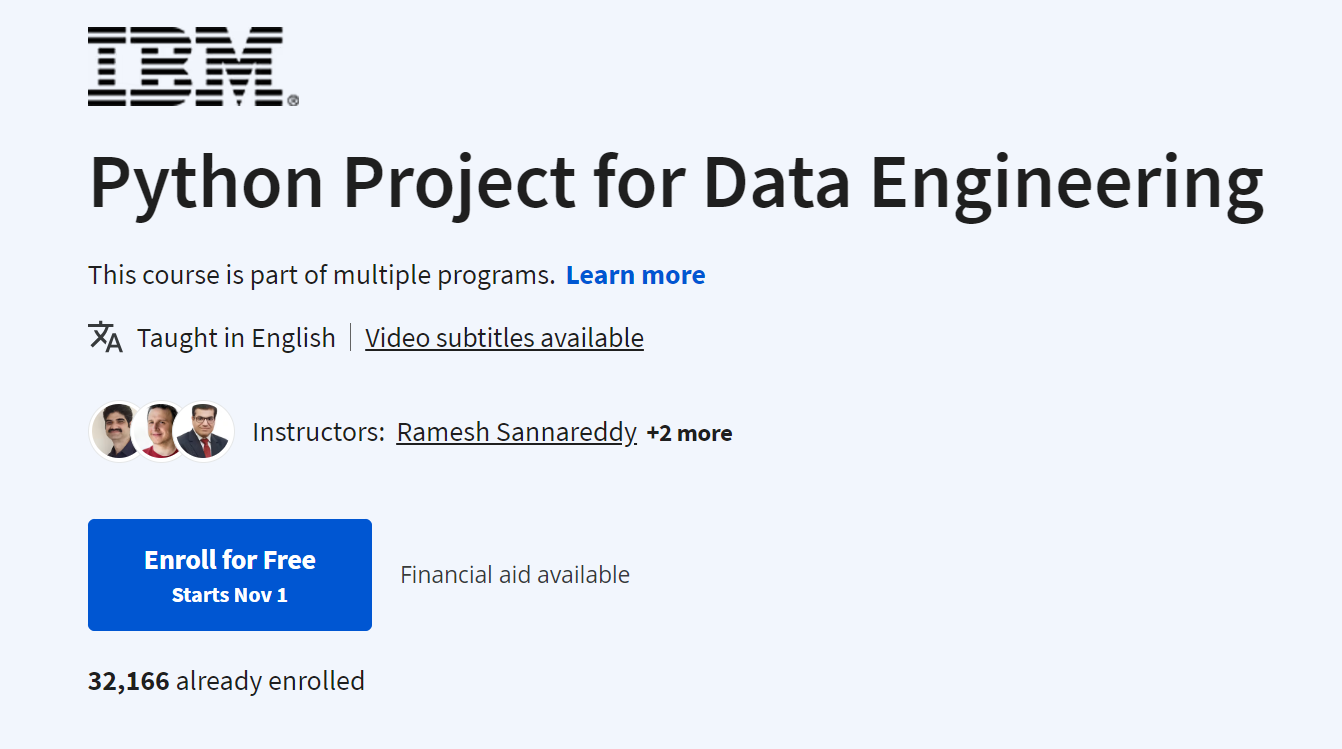Python Project for Data Engineering ~ Computer Languages (clcoding)