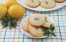 Food Lust People Love: These ginger lemon sage cookies combine ground ginger, lemon and sage for bright tart bites that go perfectly with a cup of tea. 