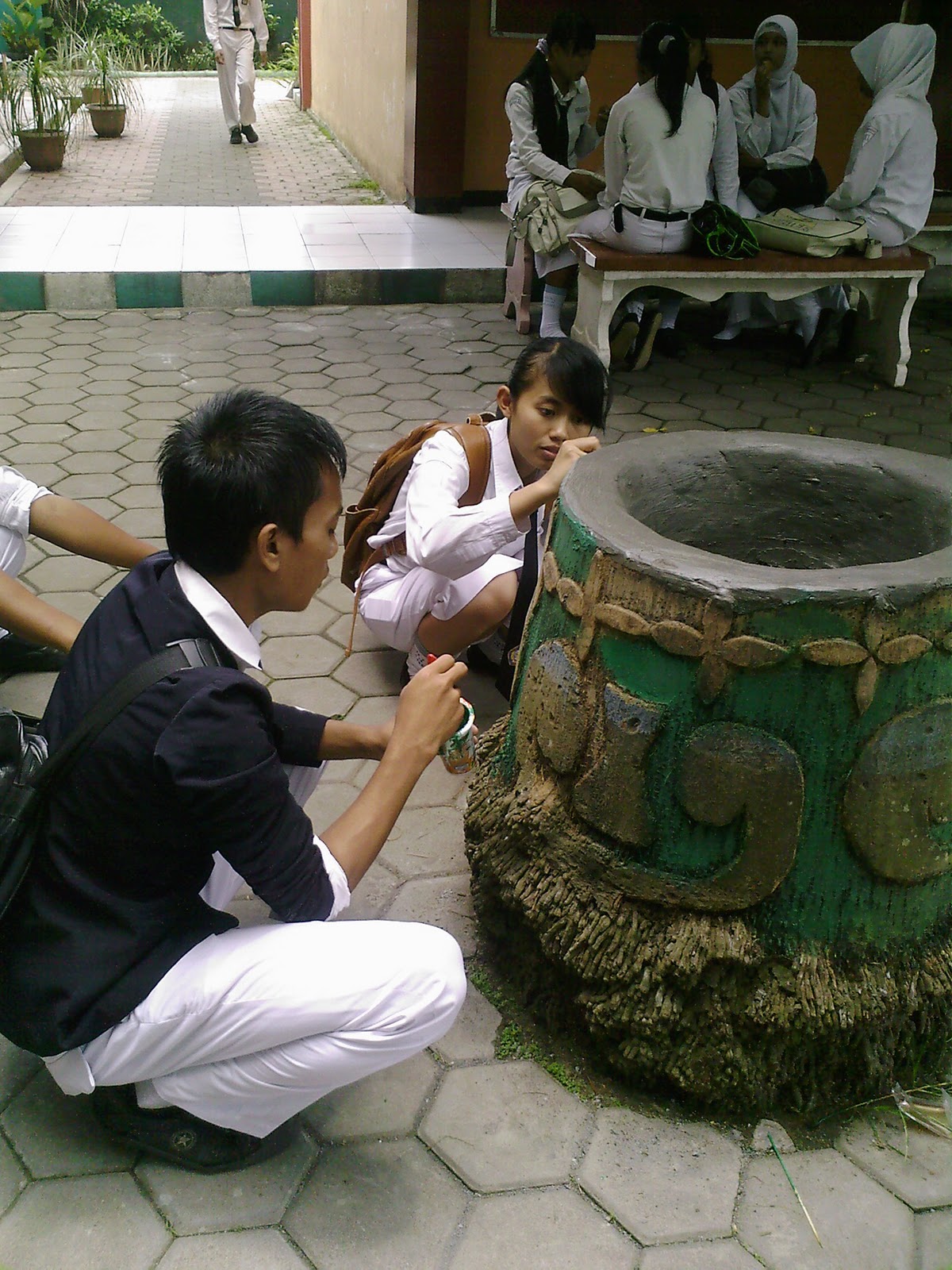  Kerajinan  Dari Batang Pohon  Palem ummarsaidd