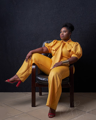 Lydia Forson dazzles in yellow