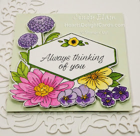 Heart's Delight Cards, Accented Blooms, Springtime Impressions Thinlits, Stampin' Up!, 