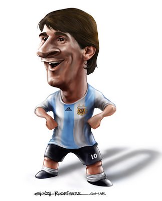 funny cartoon caricature. Funny Caricature of Football